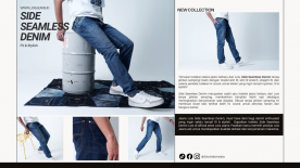 Koleksi Terbaru! Side Seamless Denim Lois Tanpa Jahitan Samping, Tampil Lebih Stylish!